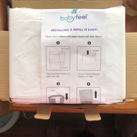 Babyfeel Refills Compatible with Dekor Classic Diaper Pail - 4 Pack **Open Box** - Picture 8 of 10